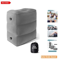 Versatile Adjustable Foot Rest Pillow – Ideal for Air Travel and Home Relaxation