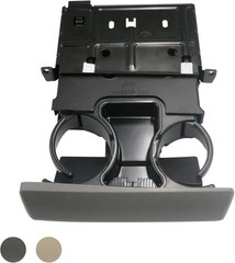 APPERFiT in Dash Cup Holder Replacement for 2005-2007 Ford F250 F350 Gray