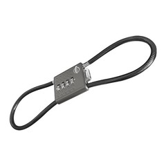 Safety Lock 4 Digit Cable Combination Locks 13.8 Inches For School Gym Lockerhel
