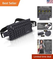 Luxury Travel Wallet – Hidden Money Belt, RFID-Blocking, Anti-Theft Passport …