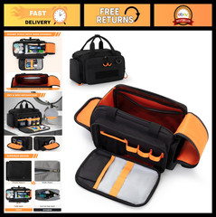 Extra Large Tactical Toiletry Bag for Men | Dopp Kit Organizer with Dual Zippers