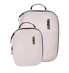 New Thule Compression Packing Cube Set of 2 (White)