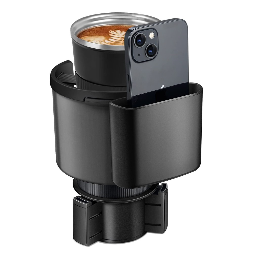 TYKOR Car Cup Holder Expander, Extender Adapter for with black