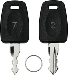 Luggage Keys 002 007 Replacement for Bag Suitcase Luggage Lock | 002 Keys 007 Ke
