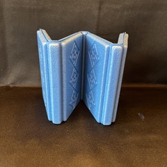Blue Foam Sitting Mats. 2 Pack! Perfect for Camping and Travel