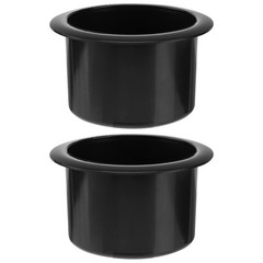 Alipis Business Car Cup Holder Insert for Sofa Recliner Plastic Black