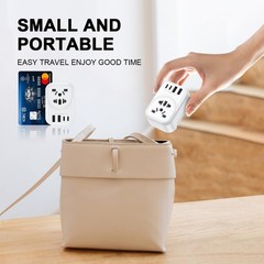 Universal EU AU UK to US Wall Plug Adapter Converter World Travel USA Charger