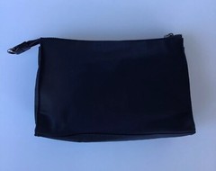 TUMI Voyageur Zippered Small Kit Pouch Cosmetic Bag Navy w/Black Hardware