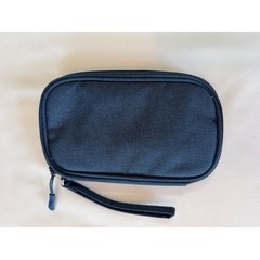 Tech Organizer Travel Case Zip Around Electronics Accessory Pouch Blue
