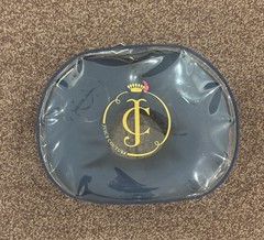 Juicy Couture Y2K Travel Neck Pillow Navy Blue Fashion Neoprene YSRU2211 NEW TAG