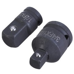 2pcs Impact Socket Adapter Set Converts 3/4Inch to 1/2Inch & 1/2Inch to 3/4Inch