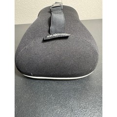 Samsonite Memory Foam Neck Support Pillow Black Mesh Car Headrest Cushion Strap