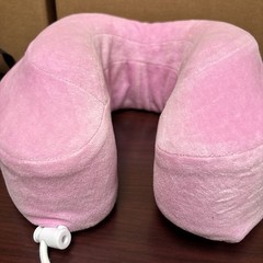 Cabeau Evolution Memory Foam Travel Pillow Neck Support PINK w Carrying Case