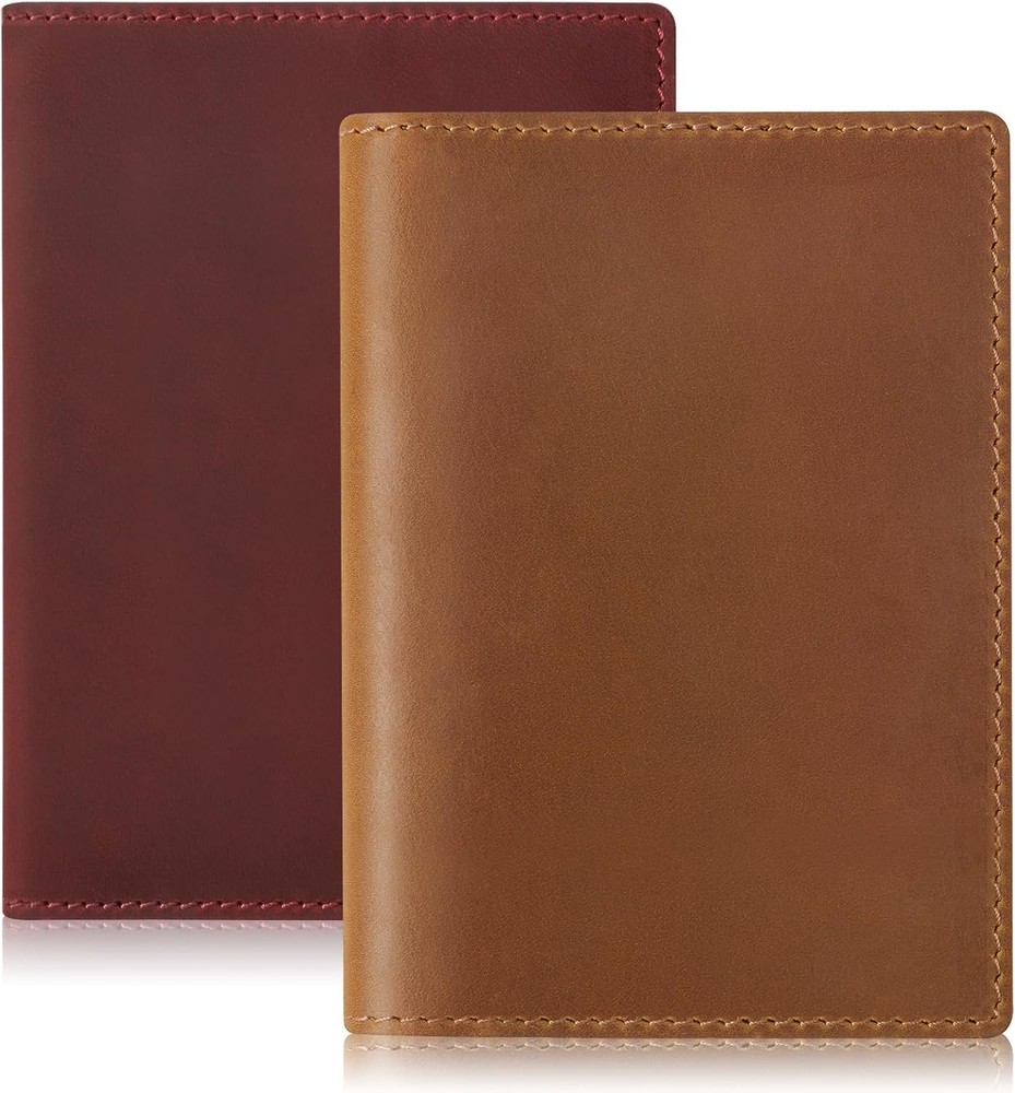 Leather Passport Holder, Handmade Passport cover, Travel Wallet Cover Case fo…