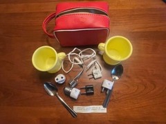 Vintage Westland Travel Coffee Set
