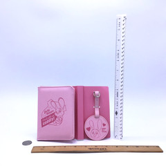NEW Disney Zootopia Passport Holder & Luggage Tag Set Judy Hopps Bunny Pink CUTE