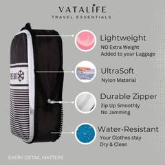 Vatalife Extra Large Compression Packing Cubes 2pc Set for Suitcase APRES SKI