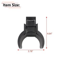 RLB-HILON Cup Holder Insert Divider Compatible with Toyota Style A, black