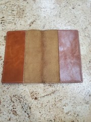Handmade Cowhide Leather Passport Holder