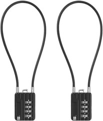 200 2 Pack 4 Digit Combination Flexible Cable Padlock,12 inch 30 cm Long Lock…
