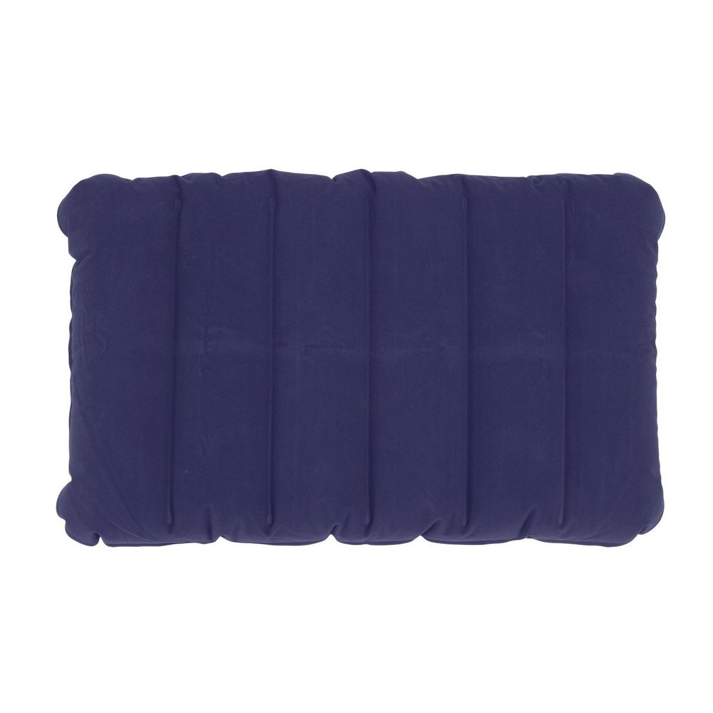 Blow-up Camping Pillow Inflatable Pillow Navy Blue 1 Pc