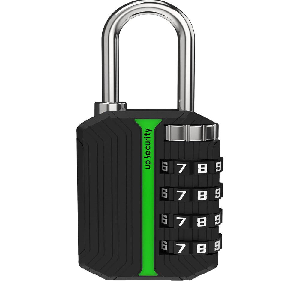 Combo Lock for Gym Locker, 4 Digit Combination Lock for Locker, Small Padlock Co
