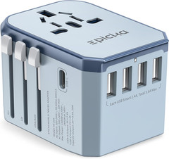 Universal Travel Adapter, European Travel Plug Adapter – International Power Ada