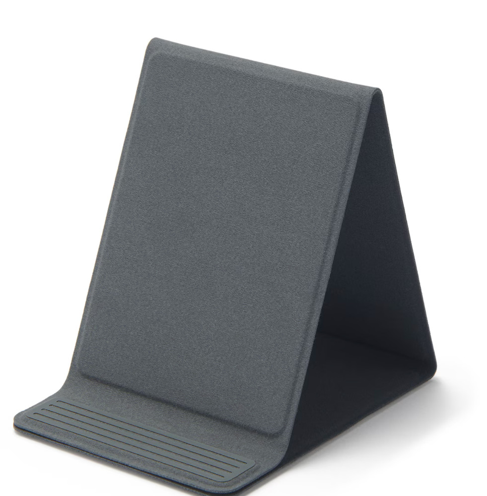 Muji Foldable Smartphone Stand Dark Gray width 72 x depth 93 x height 8mm