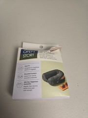 Open Story Packing Cube with Neck Pillow Gray Travel Luggage Accessory