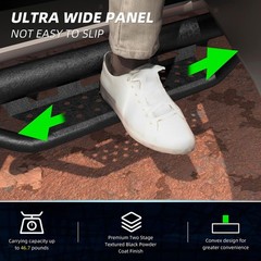 2024-2025 Side Steps – Strong with -Cut Non-Slip Grip & Hassle- Setup