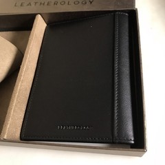 Leatherology Deluxe Leather Passport Cover Only New in Box
