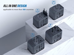 EPICKA Universal Travel Adapter One International Wall Charger AC Plug Adaptor w