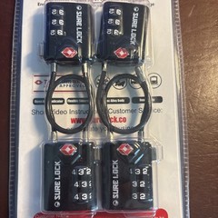 TSA Compatible Travel Luggage Locks, Inspection Indicator, Easy Read Dials TS…