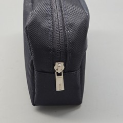 TUMI for Delta Travel Toiletry Makeup Cosmetics Bag Nylon Gray (Empty)