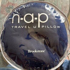 Brookstone N-A-P Travel U Pillow