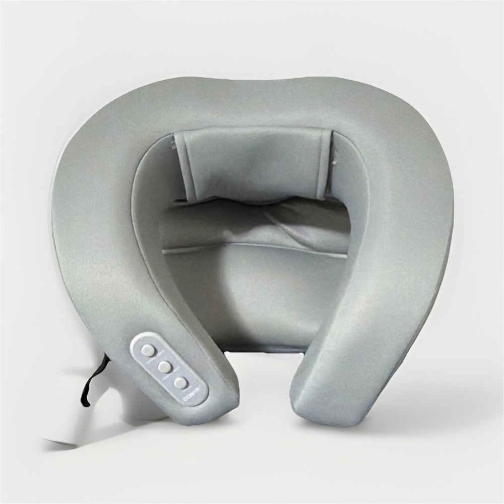 Conair Gray Neck Pillow Polyurethane Foam with Massage Function