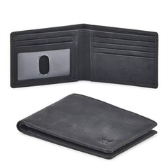 Real Leather Mens Bifold Wallet RFID Blocking Slim Minimalist Front Pocket – …