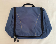 eBags Classic Toiletry Kit and Cosmetics Bag Large Blue