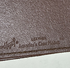 Vintage MCM Minimalist Hazel Leather Long Wallet Tall Billfold Passport Holder
