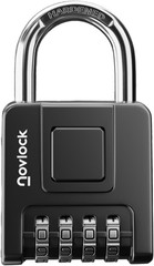 Combination Lock for Outdoor & Indoor | Heavy Duty, Weatherproof, 4-Digit Securi
