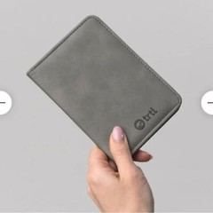 NWOT TRTL PASSPORT COVER Grey