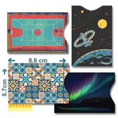8Pcs RFID Blocking Sleeves Identity Theft Protection for Credit Debit Cards