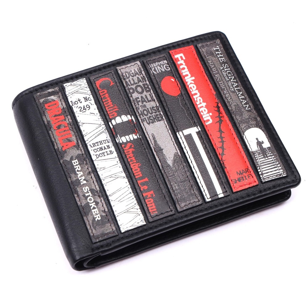 Men’s Slim RFID Blocking Wallet – Top Grain Leather Bifold with 10 Card Sl