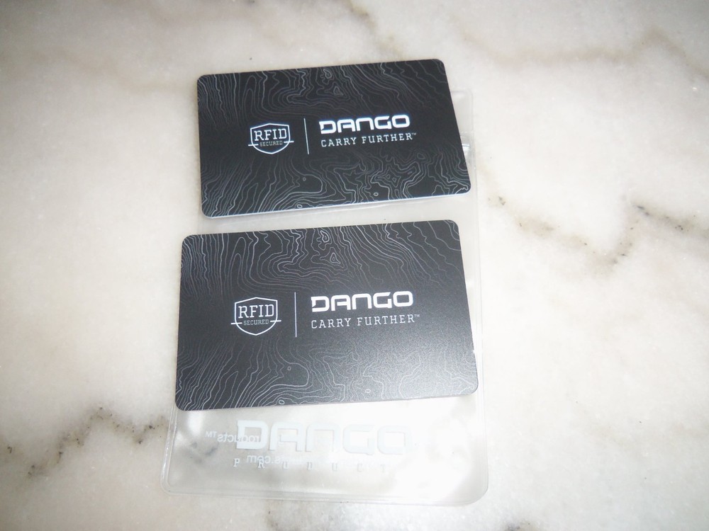 DANGO 2 Pack RFID Blocking Card – Protects Entire Wallet – NIP LOOK!