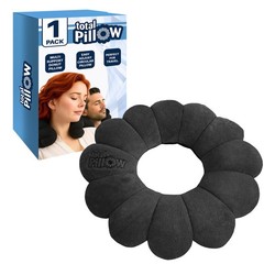 Travel Neck Pillow – Comfortable Microbead Support for Airplane & Sleep