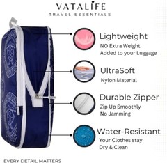 Compression Packing Cubes 6pc Set for Luggage, Travel Agency Gift, Fits Carry-On