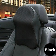 Car Seat Headrest Pillow Neck Support Cushion Pad Soft Memory Foam Breathable