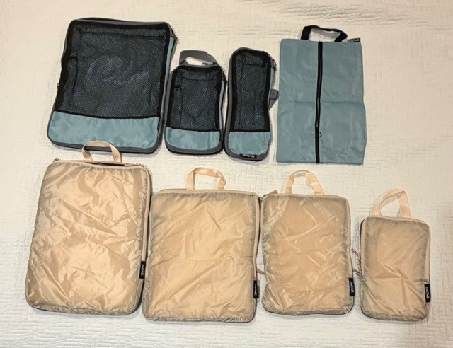 Bagail Compression Packing Cubes (8) Various Sizes