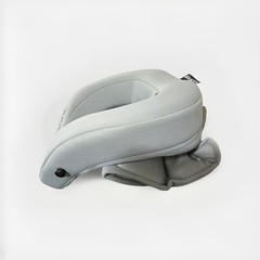 Conair Gray Neck Pillow Polyurethane Foam with Massage Function