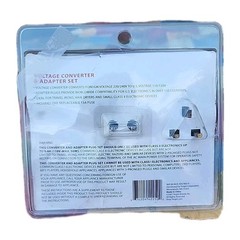 Embark Voltage Converter 220/240V To US 120/140V& 4 Adapters Pack Set – Open Box